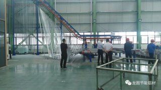 隆圖立式噴涂線正式生產(chǎn)！